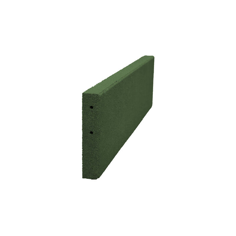 foto del prodotto cordolo di gomma 100x25 cm verde