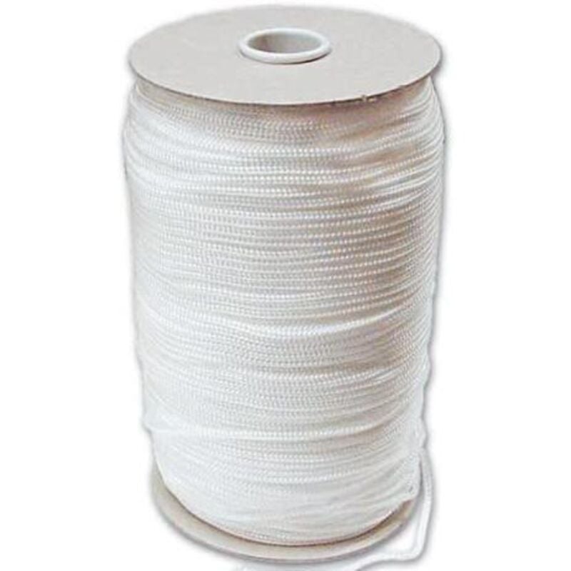 foto del prodotto cordoncino nylon bianco scorritenda m510 