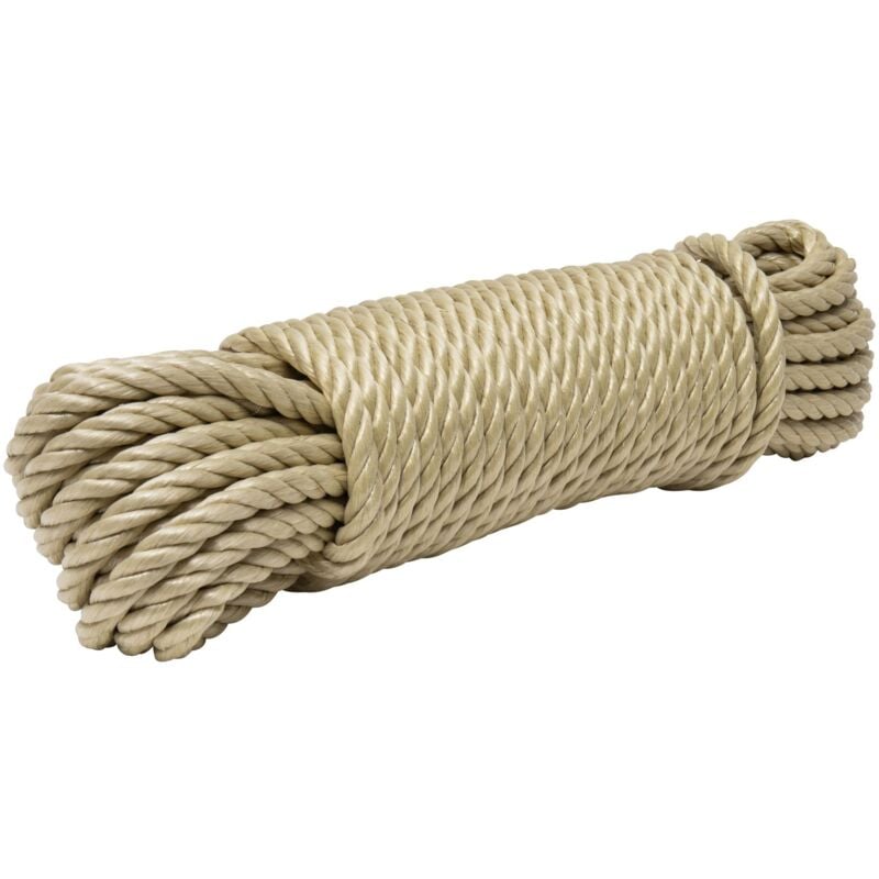 foto del prodotto cordone beige 25m werka pro 14 mm resistenza 2300 kg 
