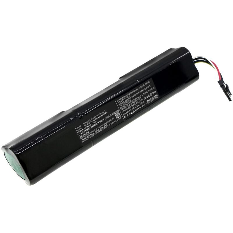 foto del prodotto coreparts batteriade agli ioni di litiode 97,92 wh, 14,4 v, 6800 mah per neato hoover, 0810841012076, 205 0011, 205 0013, 6800 mah, batteriade vuota