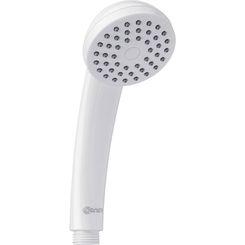 foto del prodotto cornat amarela tecb3471 soffione doccia a mano, diametro testa 67 mm, 1 getto, anti calcare e risparmio idrico, colore bianco