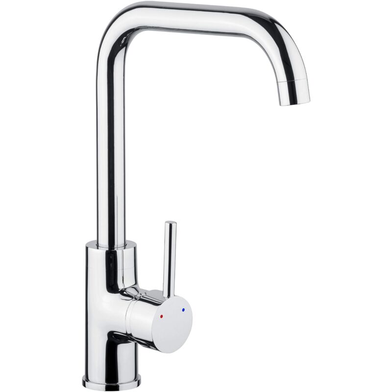 foto del prodotto cornat aran5 miscelatore rubinetto aranda cucina, argento, 328x234 mm