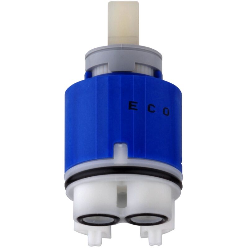 foto del prodotto cornat cartuccia eco a 2 livelli, limitatore di temperatura, diametro 35 x altezza 69 mm, leva ha un blocco sensibile clic , funzione risparmio di