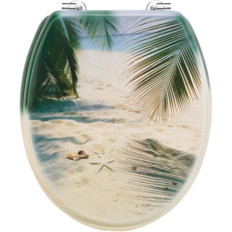foto del prodotto cornat ksd531 wc sedile palm tree decor