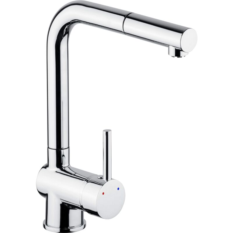 foto del prodotto cornat livenne liv535 rubinetto monocomando per lavello con corpo in ottone di alta qualit , cromato
