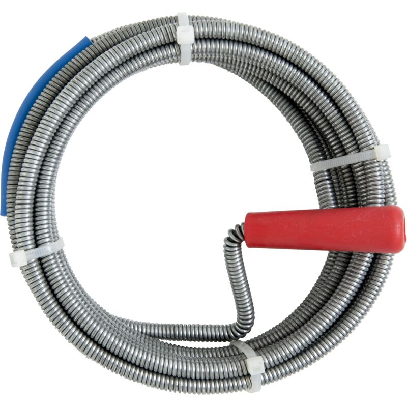 foto del prodotto cornat masidef member of the w rth group t595505 spirale per pulizia tubi, argento, 9 mm, 5 m