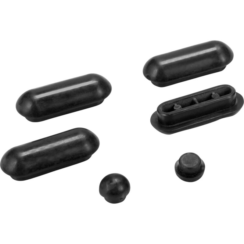 foto del prodotto cornat tec365041 set di buffer, adatto per sedile wc aedo, in plastica, ammortizzatore, set di buffer, parti di ricambio, accessori, colore nero