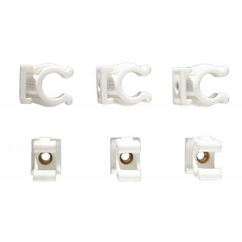 foto del prodotto cornat, tp560405, clip del tubo solo per 22 mm, 25 pezzi