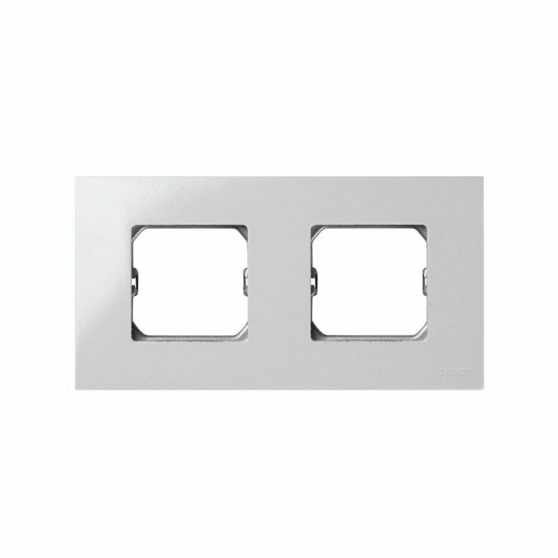 foto del prodotto cornice 2 elementi bianco simon 27 play 2700620 030