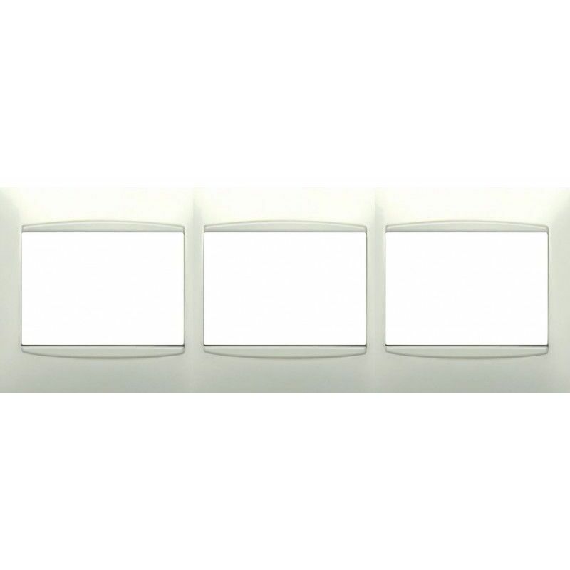 foto del prodotto cornice 3 elementi bianco con finitura bjc coral 21213