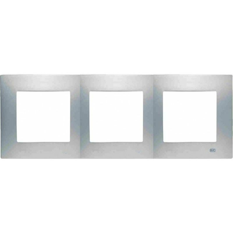 foto del prodotto cornice 3 elementi silver luna bjc viva 23003 pl