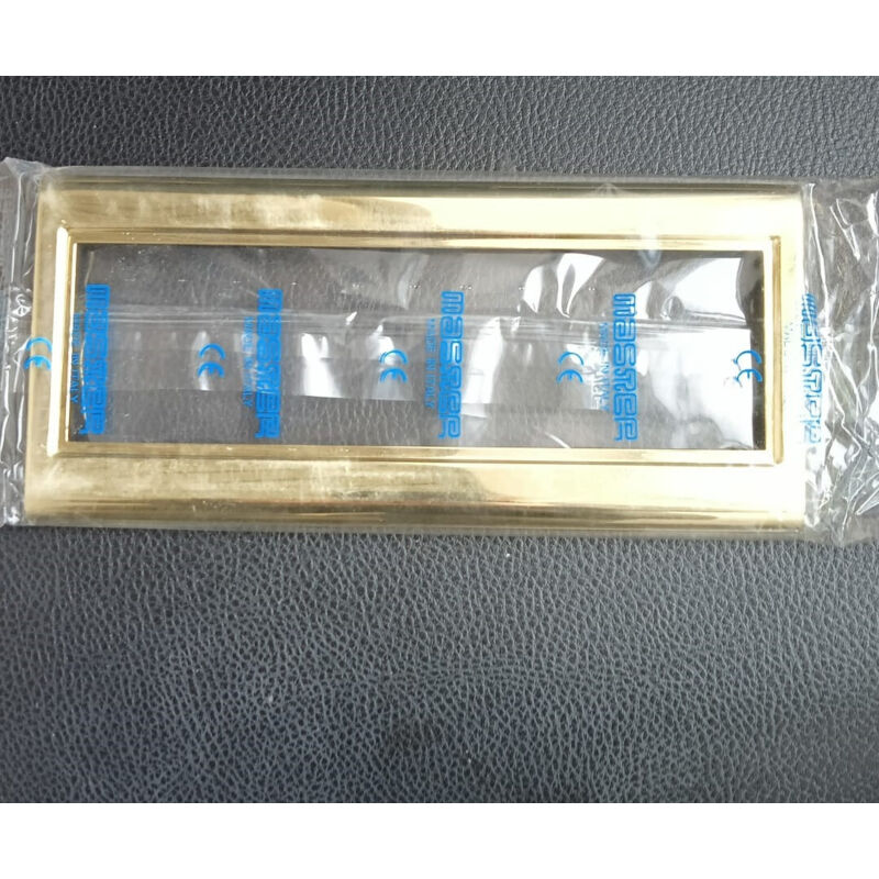 foto del prodotto cornice 5 posti oro master cod. 60cml215 