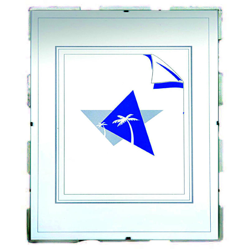 foto del prodotto cornice a giorno cm.35x50 c vetro molato mm.2