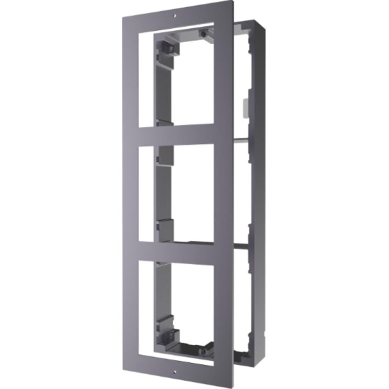 foto del prodotto cornice a parete da 3 moduli ds kd acw3 305700452 hikvision