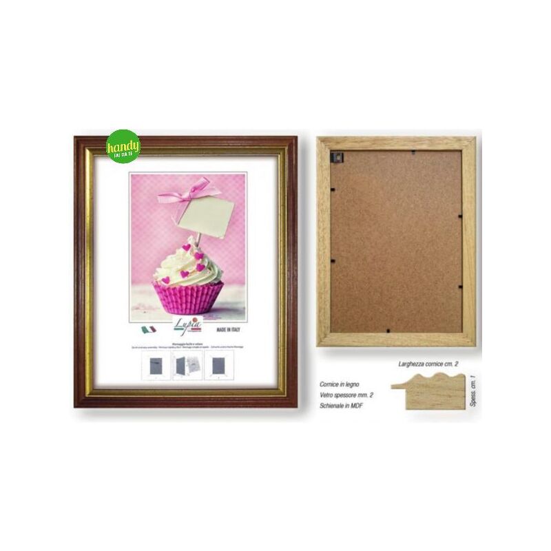 foto del prodotto cornice brun lupia 25x35cm
