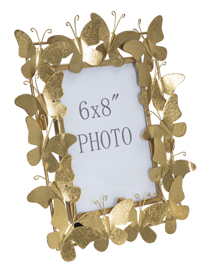 foto del prodotto cornice butterfly glam cm 28x11,5x30,5 misura interna cm 15x20 
