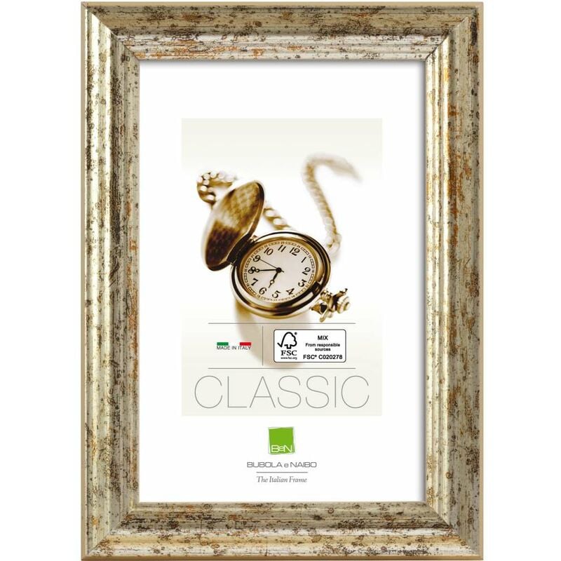 foto del prodotto cornice claudia argento 25 x 35 cm