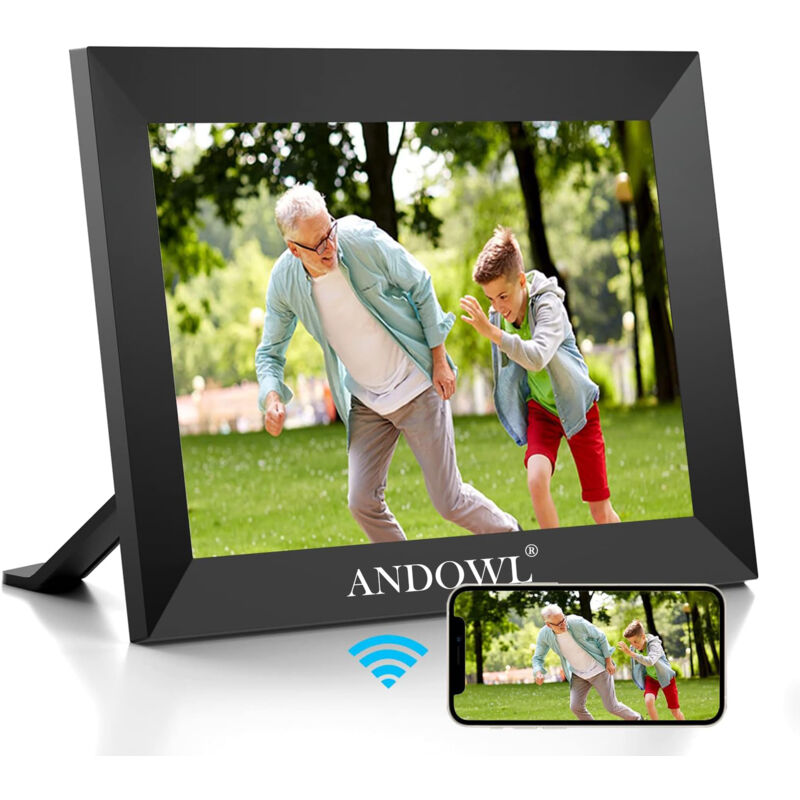foto del prodotto cornice digitale wi fi hd foto video audio 11 multifunzione sd usb q l806