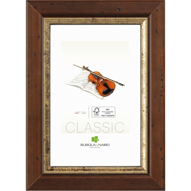 foto del prodotto cornice greta noce 18 x 24 cm