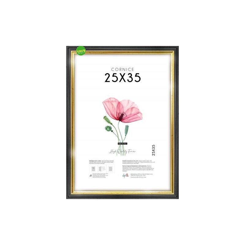 foto del prodotto cornice lupia black gold 25x35cm