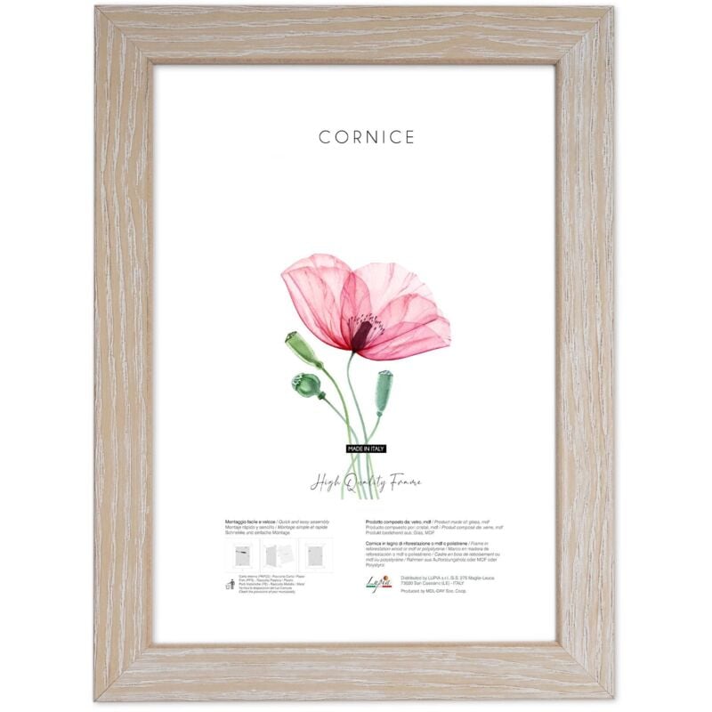 foto del prodotto cornice lupia shabby chic 18x24cm beige