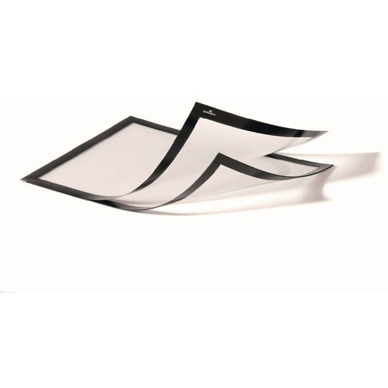 foto del prodotto cornice magnetica din a4 nera, adesiva, 2 pezzi bottiglia