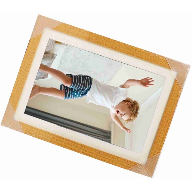 foto del prodotto cornice per foto in legno da tavolo scatola portaoggetti per pittura a olio kids art frames bambini flip fai da te eosnow