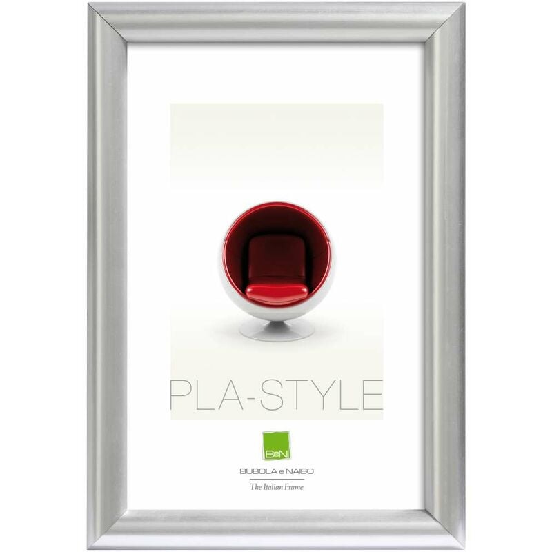 foto del prodotto cornice pla style argento 13 x 18 cm