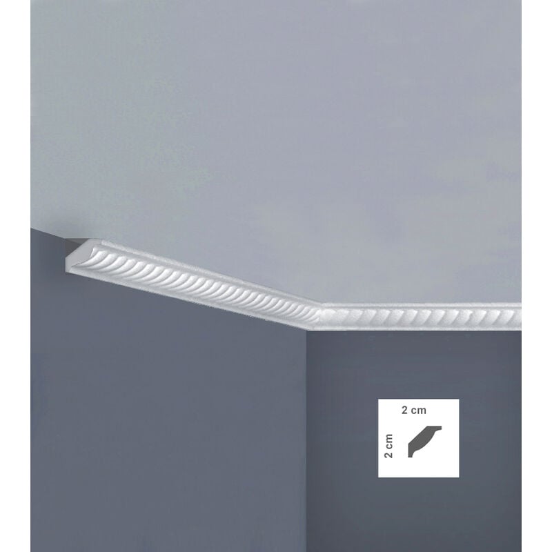 foto del prodotto cornice polistirene cm.200 art. x35 sf35 