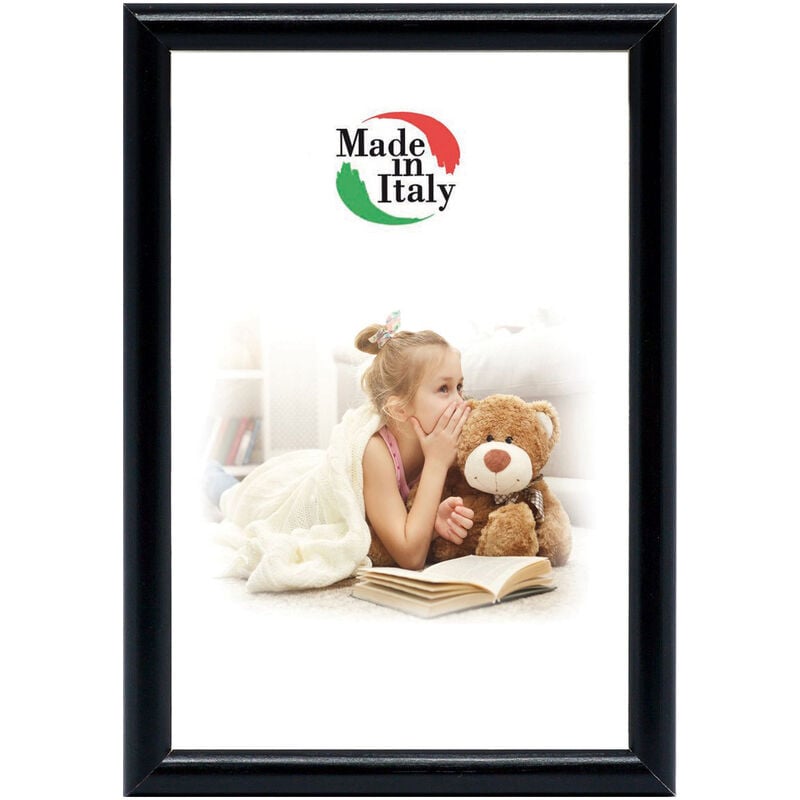 foto del prodotto cornice quadri light 13x18 nero