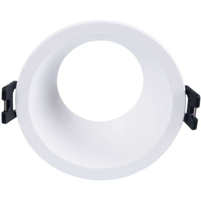 foto del prodotto cornice rotonda per faretto da incasso basso ugr foro 75mm