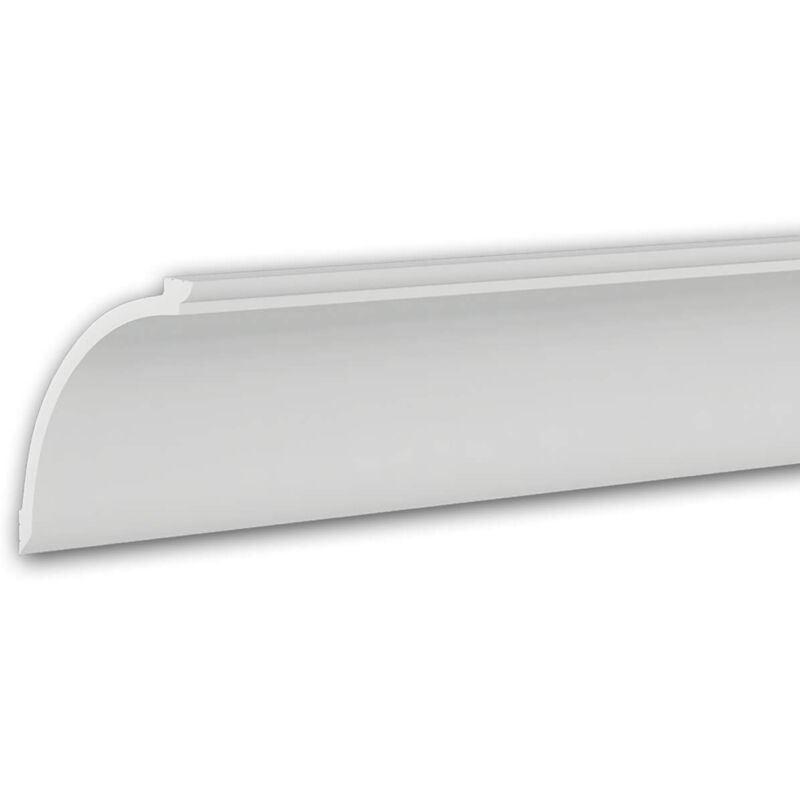 foto del prodotto cornice soffitto parete profhome 650801 cornice per soffitti modanatura aspetto stucco modanatura design classico senza tempo bianco 2 m