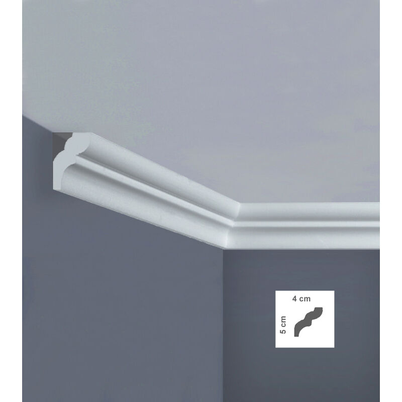 foto del prodotto cornice soffitto xps 4x5x200 cm art. i755