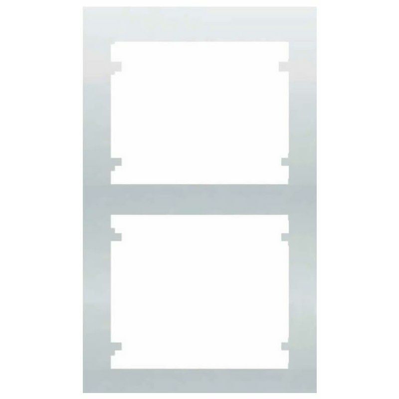 foto del prodotto cornice verticale a 2 elementi bianco bjc iris 18102