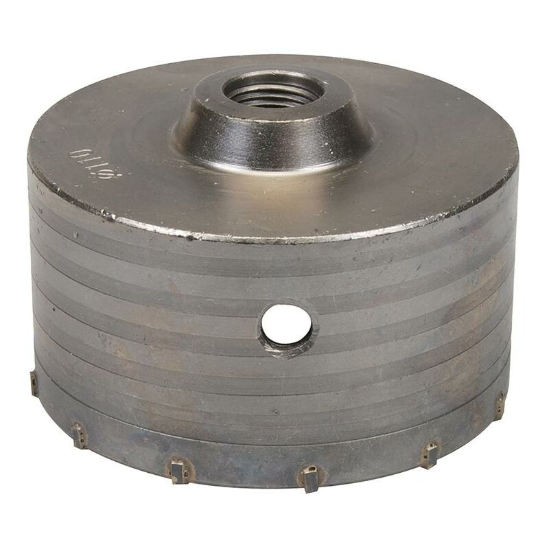 foto del prodotto corona a forare in tct 110 mm