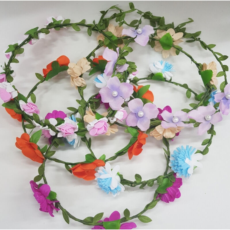 foto del prodotto corona coroncina ghirlanda rose diadema addio al nubilato matrimonio wedding trade shop traesio