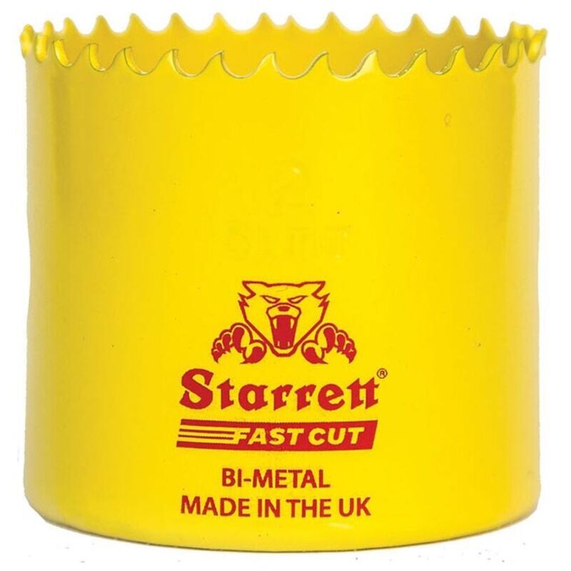 foto del prodotto corona di foratura in metallo starrett bi metal fast cut 63fch030 30 mm
