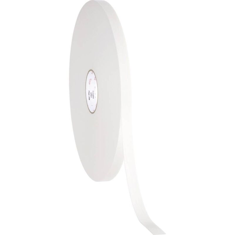 foto del prodotto coroplast 4242p 4242p 15 mm nastro biadesivo 4242p bianco l x l 33 m x 15 mm 1 pz.