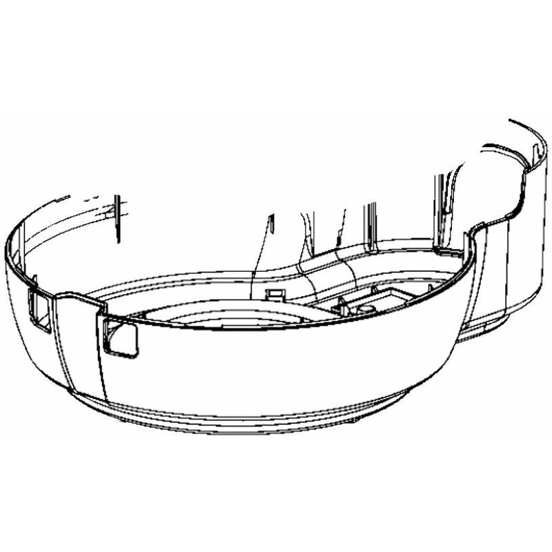 foto del prodotto corpo bianco involucro friggitrice tefal 4350527