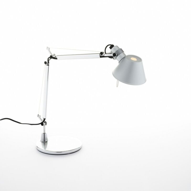 foto del prodotto corpo con base lampada da tavolo tolomeo micro 5w alluminio artemide a011800