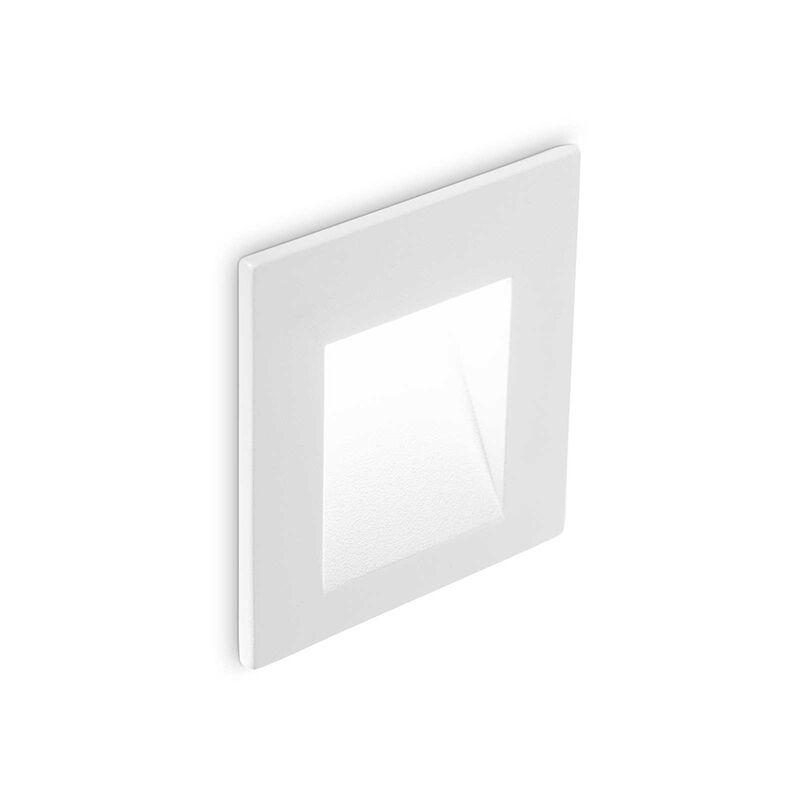 foto del prodotto corpo luce incasso alluminio bianco led 2w 3000k luce calda