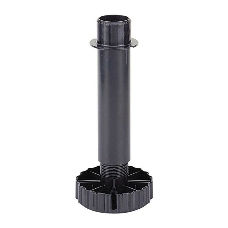 foto del prodotto correggere il piedino di regolazione della base ku.noir 70mm range 6 30mm hettich per 100 