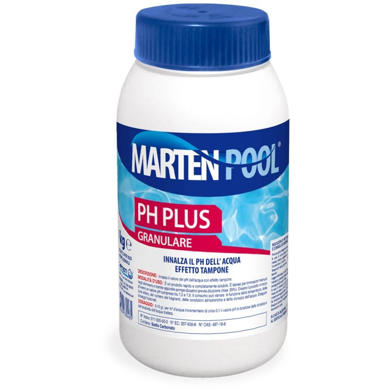 foto del prodotto correttore ph plus granulare 1kg.