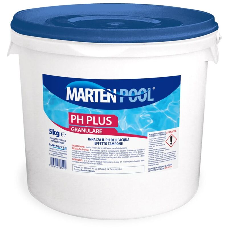 foto del prodotto correttore ph plus granulare 5kg