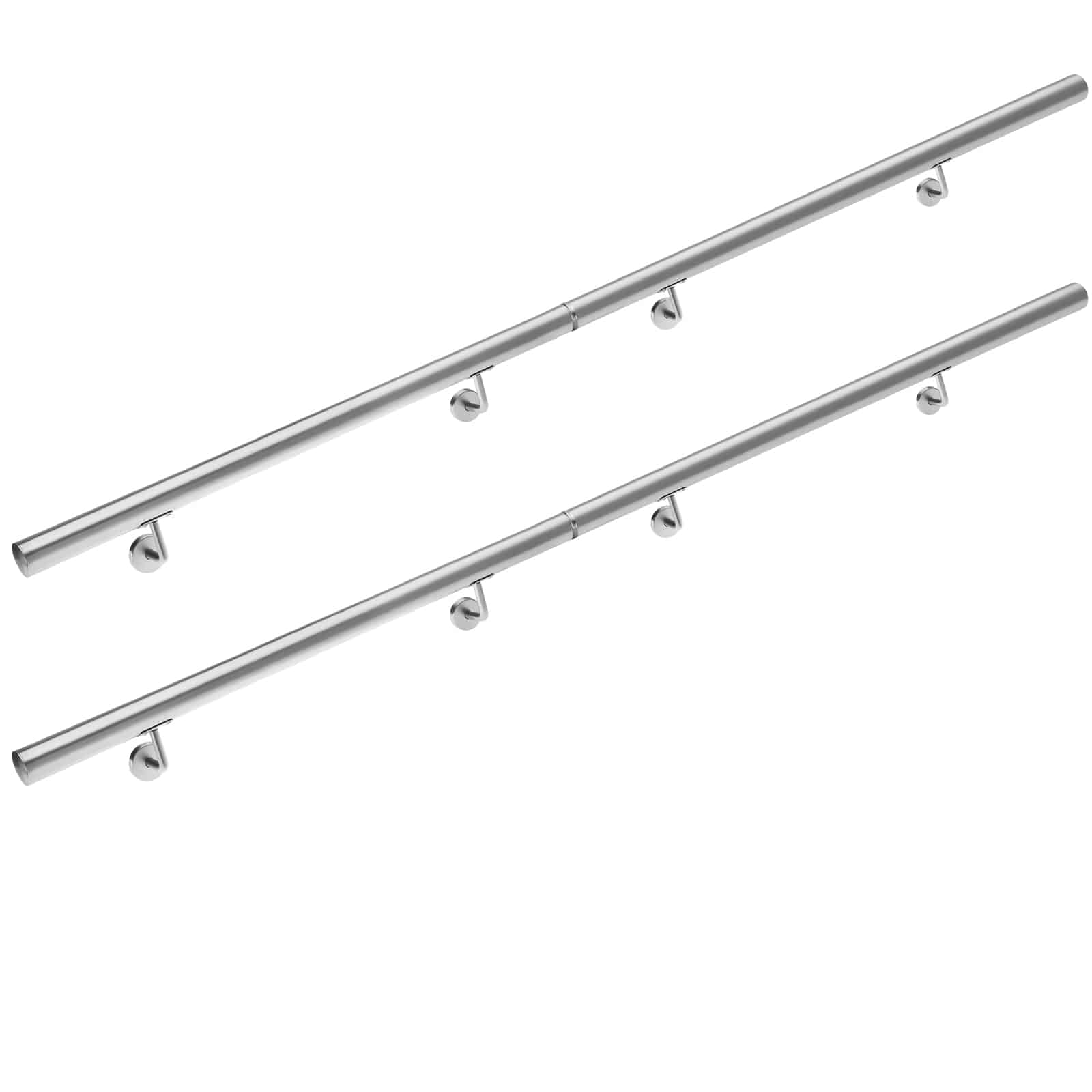 foto del prodotto corrimano 4pz in acciaio inox 4,2x400cm