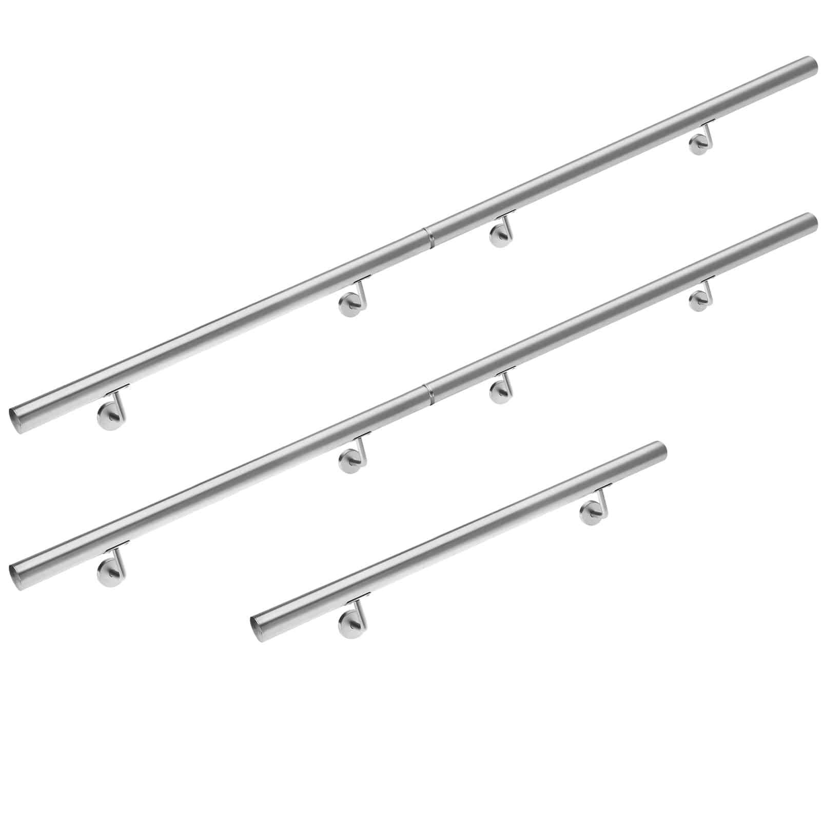 foto del prodotto corrimano 5pz in acciaio inox 4,2x500cm