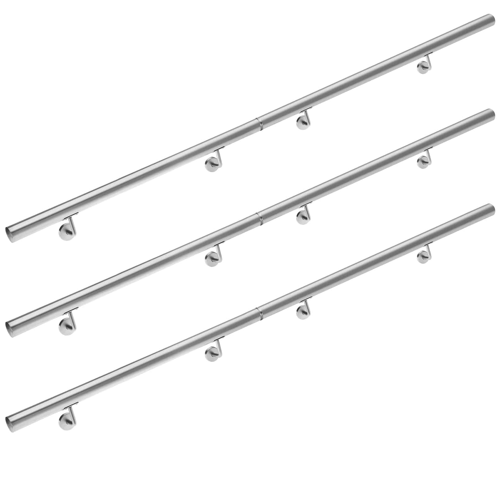 foto del prodotto corrimano 6 pz in acciaio inox 4,2x600cm