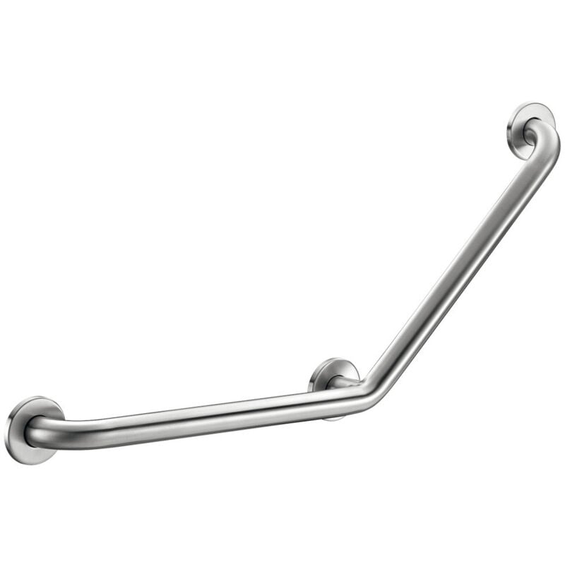 foto del prodotto corrimano delabie 35082s angolato 135 in acciaio inox satinato 400x400 mm