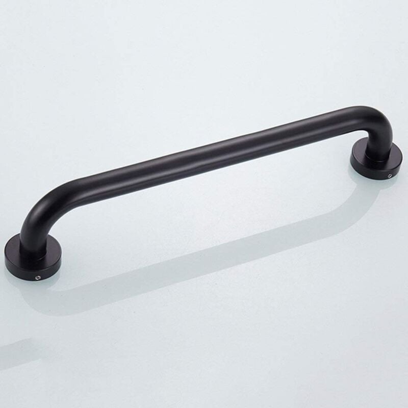 foto del prodotto corrimano per wc in acciaio inox cromato nero per vasca da bagno, maniglioni di sicurezza, maniglia per porta, portasciugamani, accessori per wc