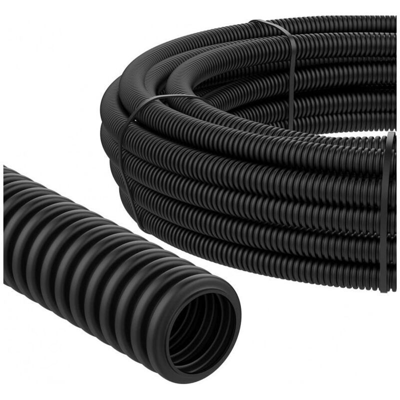 foto del prodotto corrugato electraline flessibile d32mm nero 25m - 60670